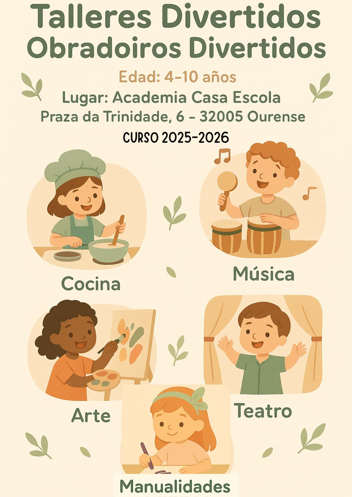 Talleres de Academia Casa Escola